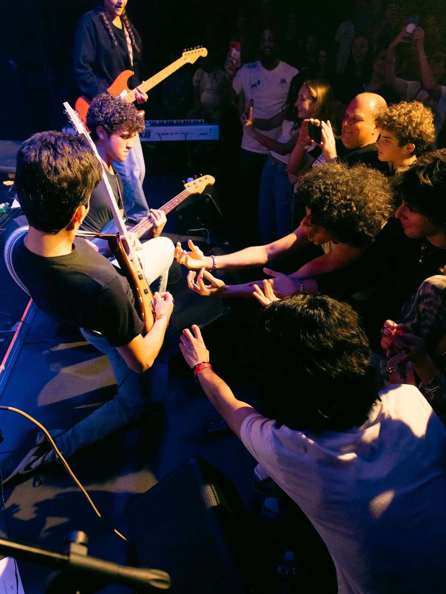 Band performance at Wynwood School of Music