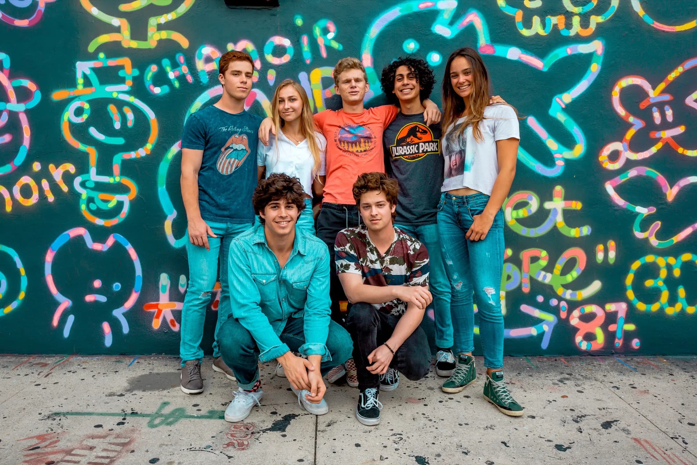 Avalanche band performing at Wynwood School of Music