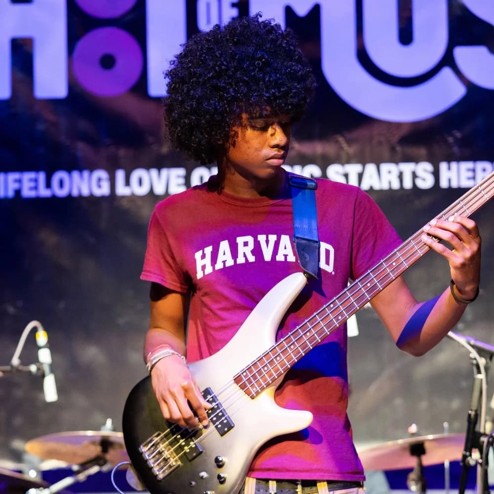 Scholarship recipient at WSM Spring Recital 2025